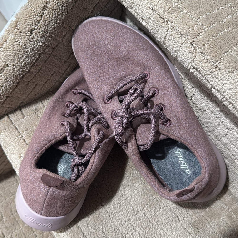 Allbirds Women's Casual Pink Sneakers - Picture 6 of 6